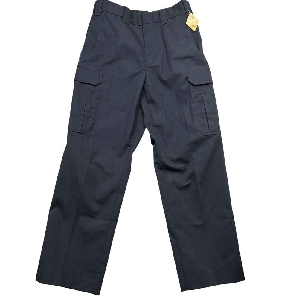 Flying Cross Cargo Pants Mens 32 REG Navy Blue FX Tactical Duty Ripstop NEW